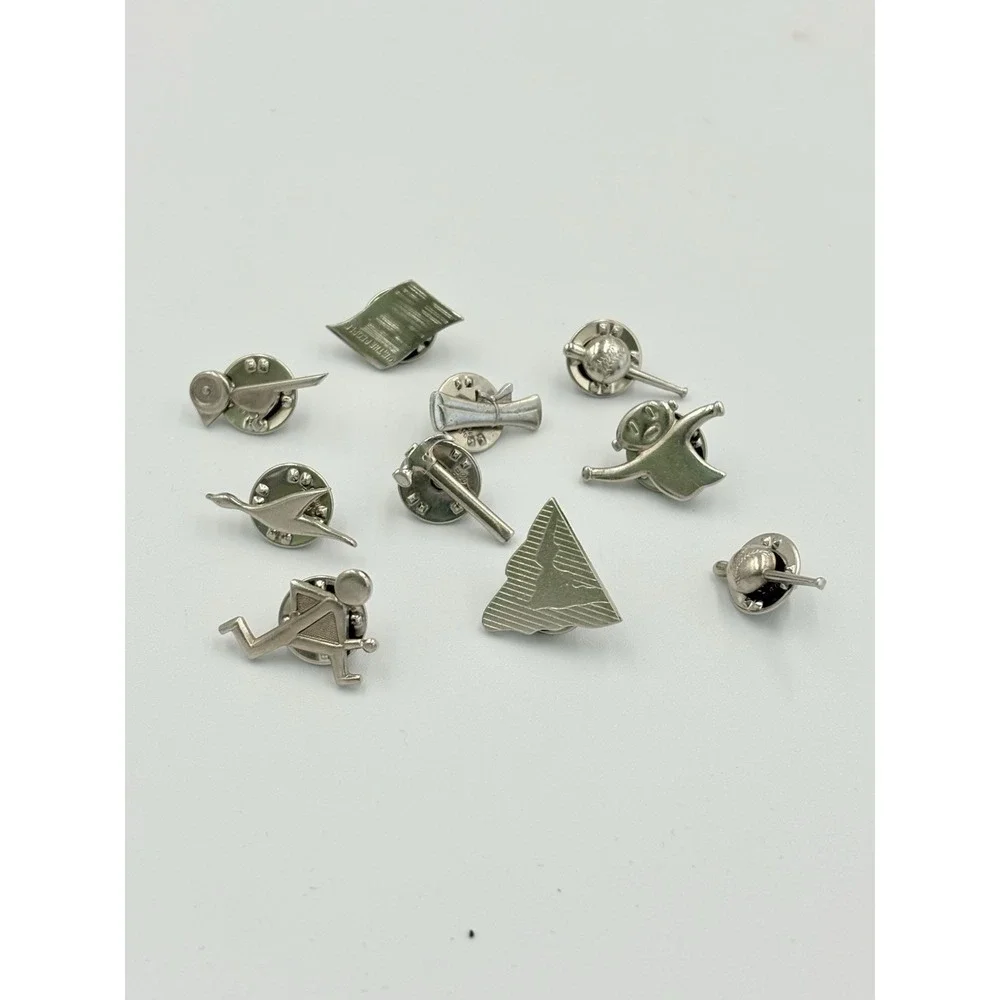 10  Vintage Webelos Cub Scout Activity Pins – BSA Scout Memorabilia Lot‎ Hat Pin
